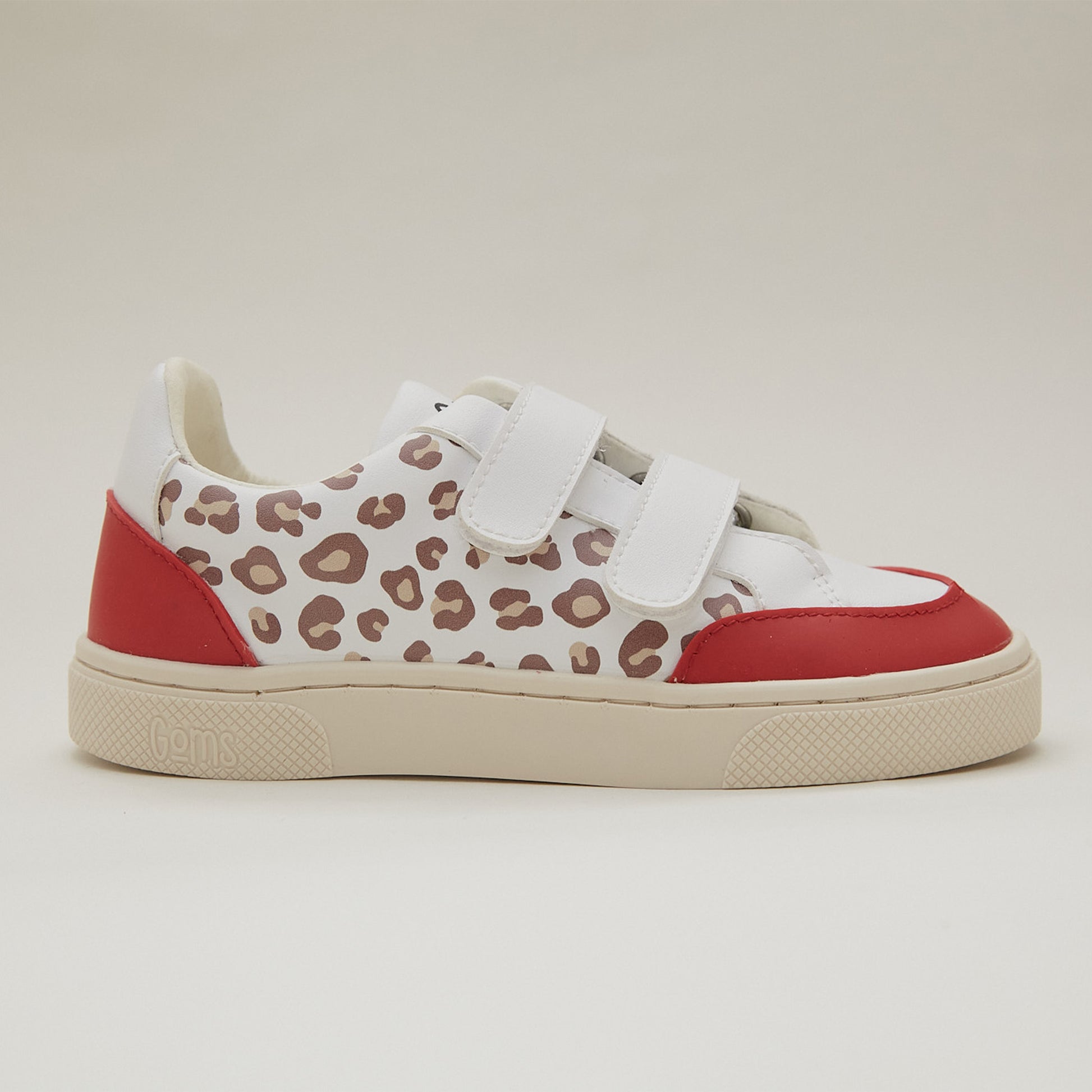 baskets_vegan__enfants_scratchs_leopard_rouge_profil